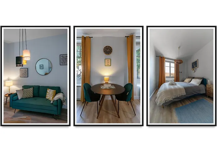 Le Petit George V - Appartement Design Proche Thermes